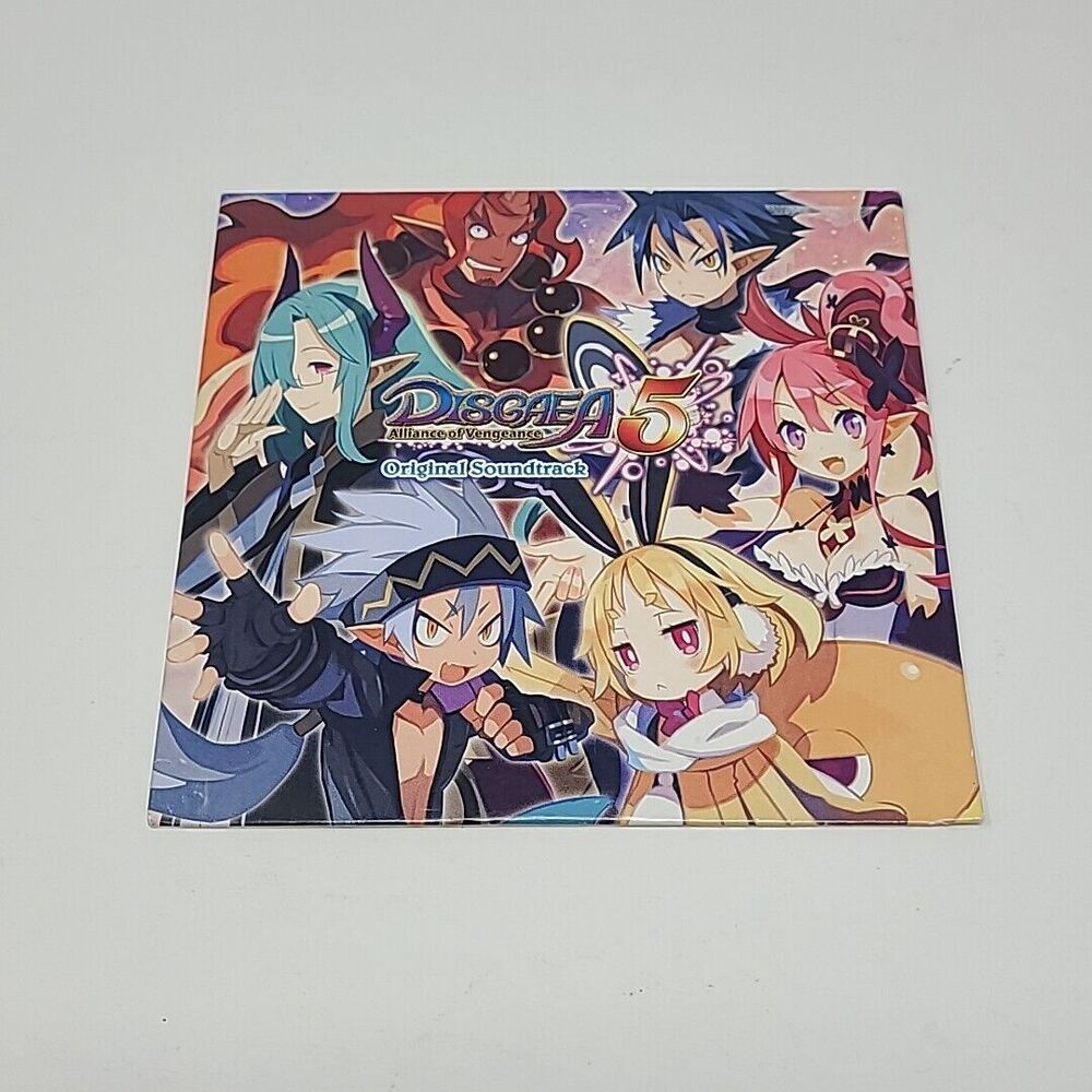 Official Disgaea 5 Alliance of Vengeance Original Soundtrack CD